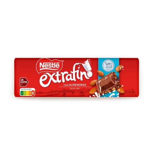 CHOCOLATE EXTRAFINO ALMENDRA, 270GR NESTLE