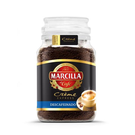 CAFE SOLUBLE CREME DESCAFEINADO, 200GR MARCILLA