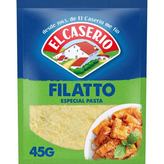 QUESO RALLADO PASTA HILO , 45G EL CASERIO