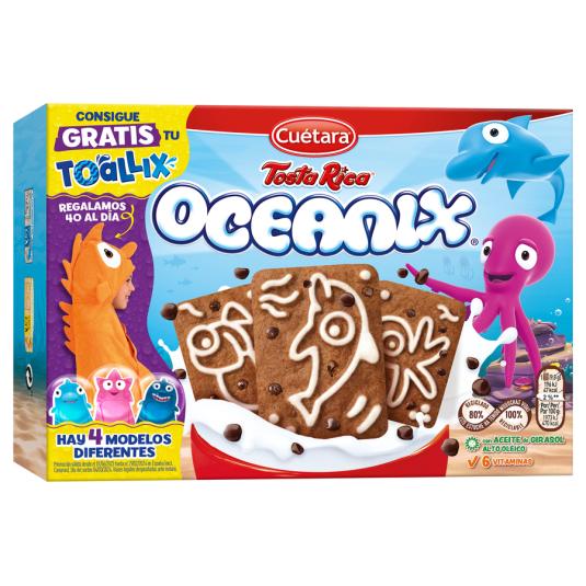 GALLETAS TOSTARICA OCEANIX, 400G CUETARA