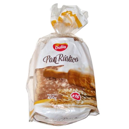 PAN RUSTICO, 450GR DULIA