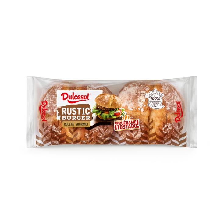 PAN BURGER RUSTIC , 300G DULCESOL