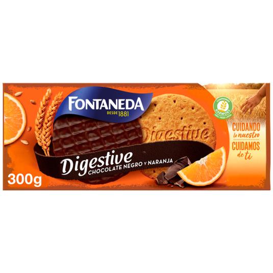 GALLETAS DIGESTIVE NOIR, 300G FONTANEDA