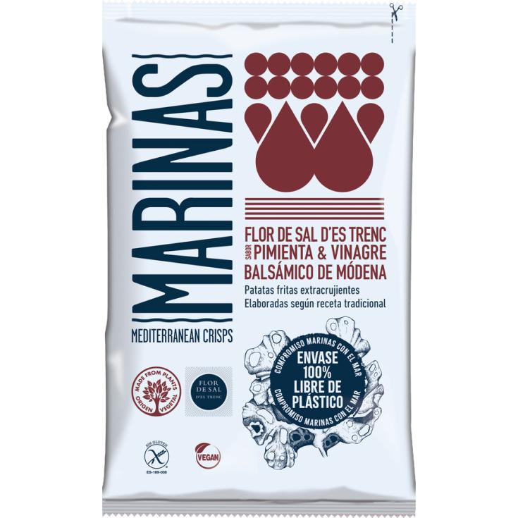 CHIPS MARINAS A LA PIMIENTA, 150GR VIDAL