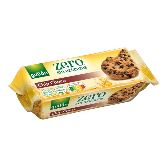 GALLETAS CHIP CHOCO ZERO, 125GR GULLON