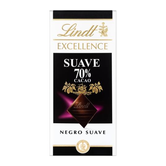 CHOCOLATE EXCELLENCE 70% SUAVE, 100GR LINDT