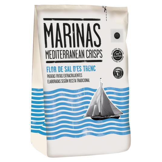 CHIPS MARINAS EN ACEITE GIRASOL, 150GR VIDAL