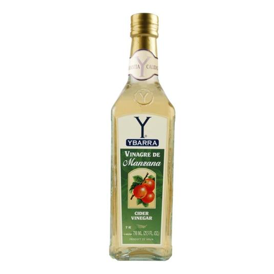 VINAGRE DE MANZANA, 750ML YBARRA