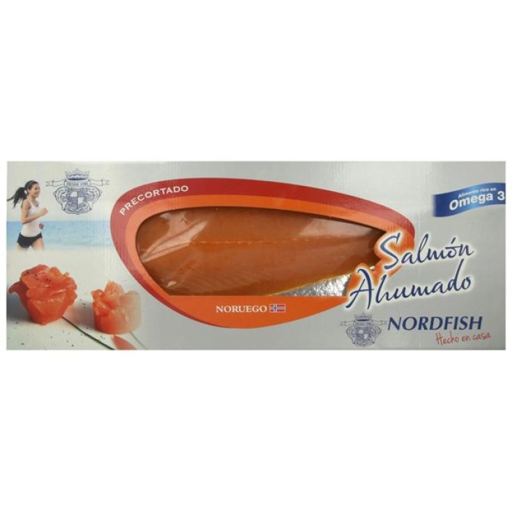 SALMON AHUMADO PLANCHA, 700G NORDFISH