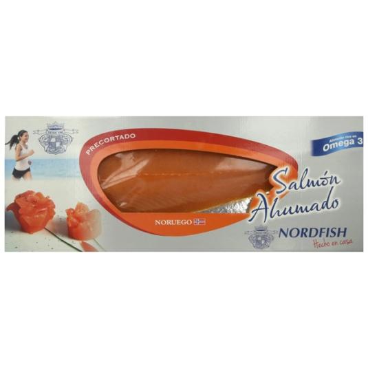 SALMON AHUMADO PLANCHA, 700G NORDFISH