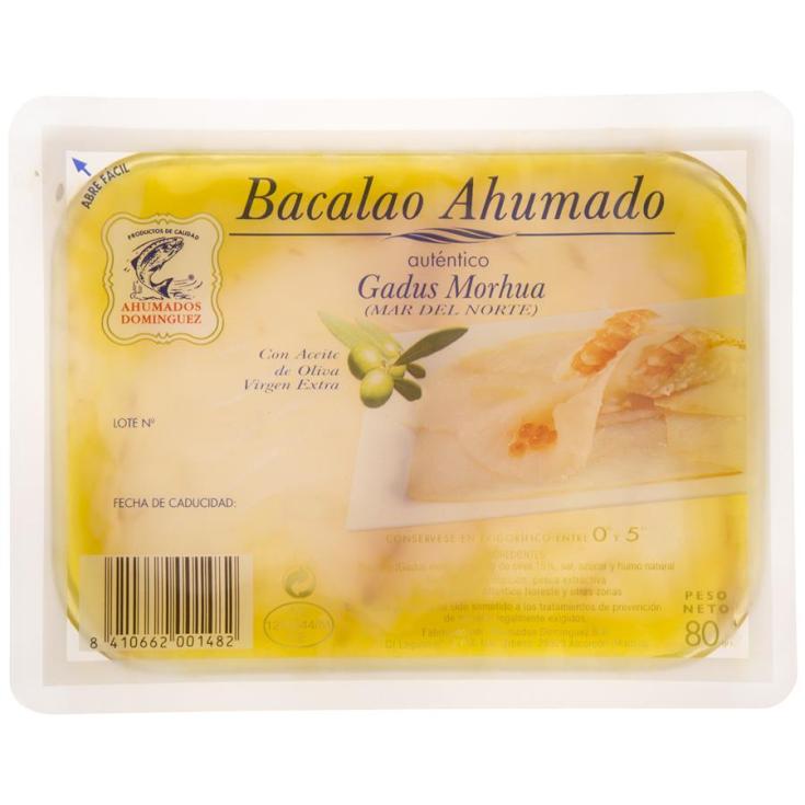 BACALAO AHUMADO, 80G DOMINGUEZ