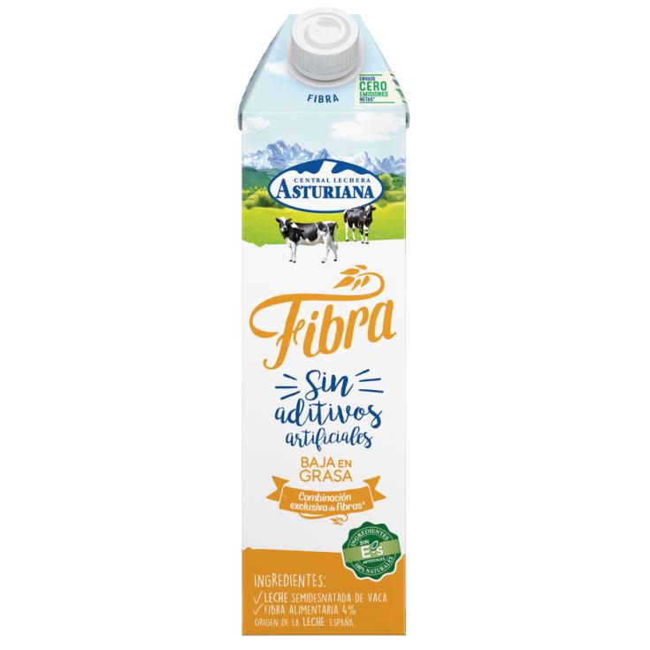 LECHE CON FIBRA, 1L ASTURIANA