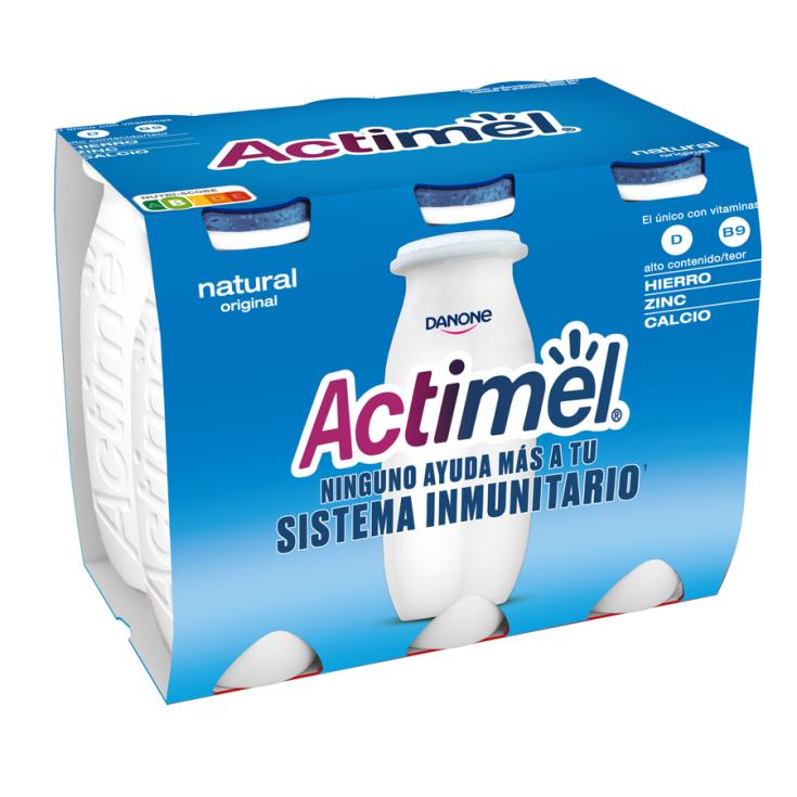 YOGUR ACTIMEL NATURAL, 6X100ML ACTIMEL