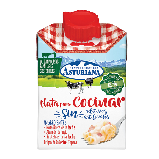 NATA PARA COCINAR 18MG, 200ML ASTURIANA