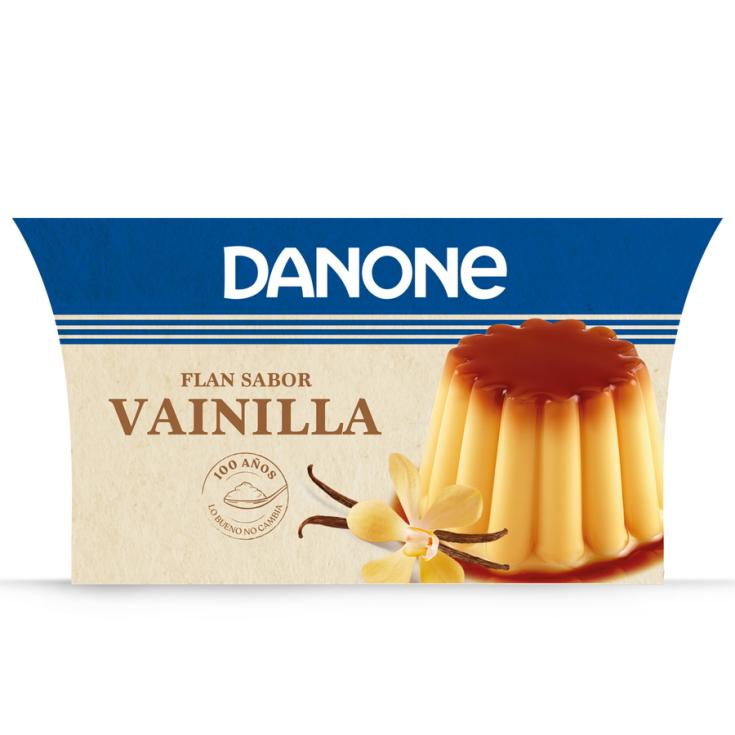 FLAN DE VAINILLA, 4X100GR DANONE