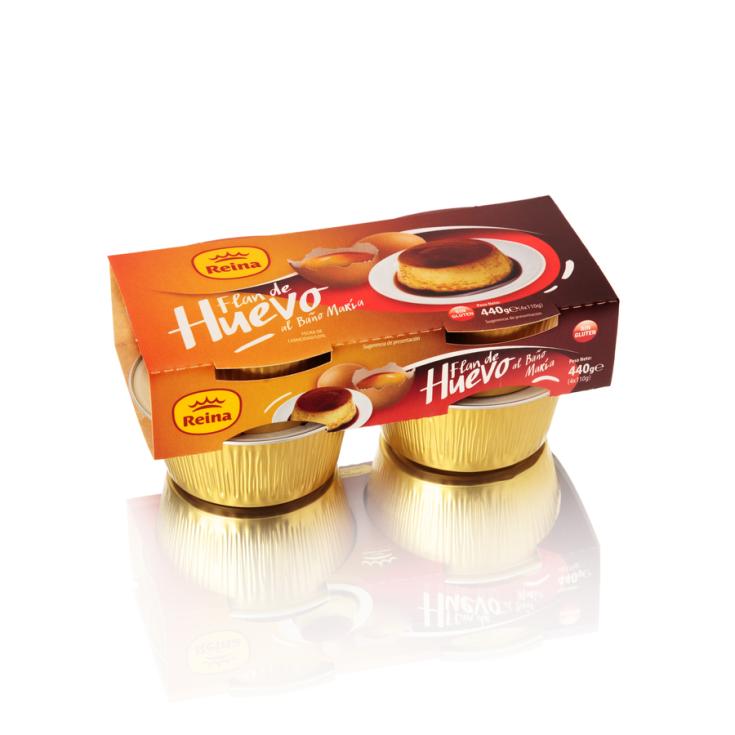 FLAN DE HUEVO P4X110G REINA