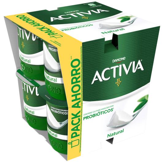 ACTIVIA NATURAL, 8X120GR DANONE