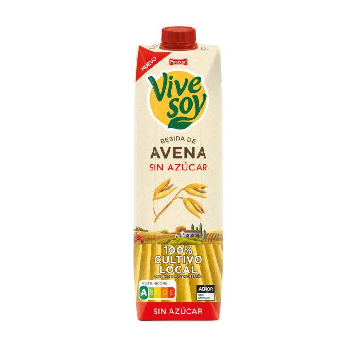 AVENA SIN AZUCAR, 1L VIVESOY