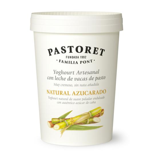 YOGUR NATURAL AZUCARADO , 500G PASTORET