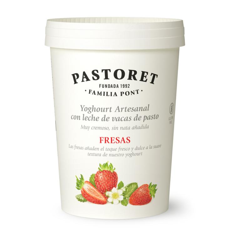 YOGUR CON FRESAS, 500GR PASTORET