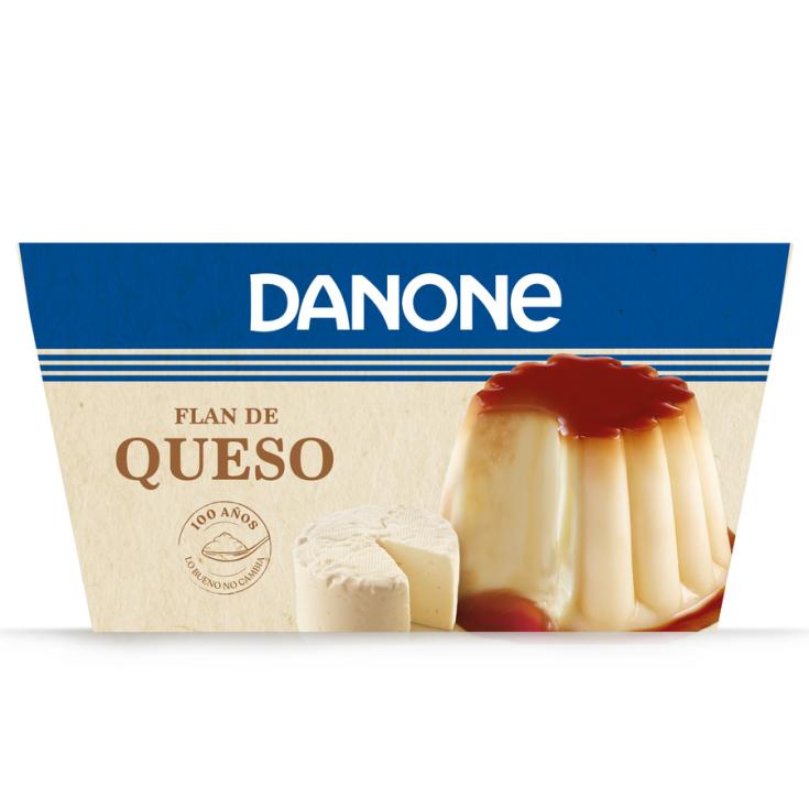 FLAN DE QUESO, 4X100GR DANONE