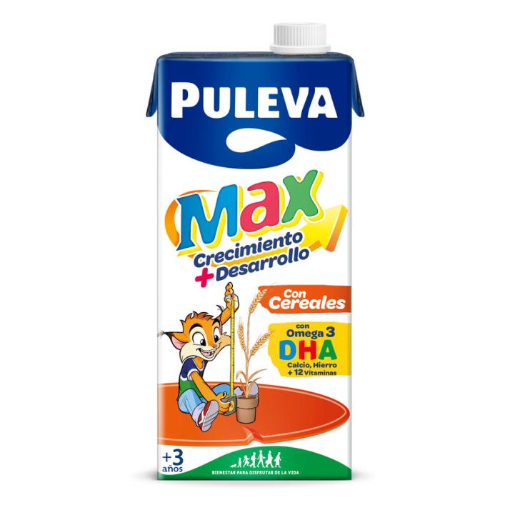 LECHE MAX CON CEREALES, 1L PULEVA