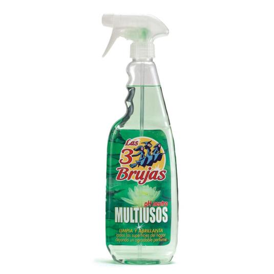 LIMPIADOR MULTIUSOS PISTOLA, 750 ML LAS 3 BRUJAS