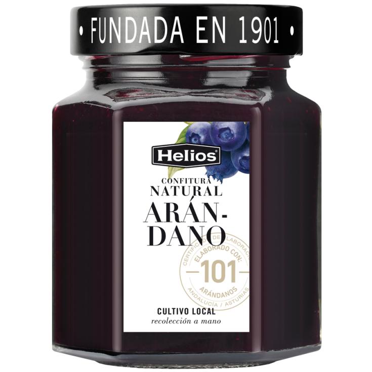 CONFITURA NATURAL DE ARANDANO, 330G HELIOS