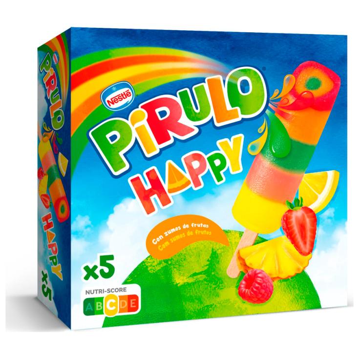 HAPPY HELADO PIRULO, 5X70ML HELADOS NESTLE