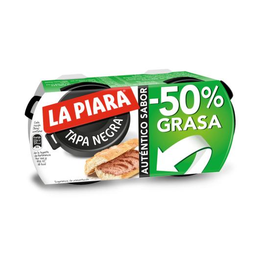 PATE -50% GRASA, 2X73GR LA PIARA