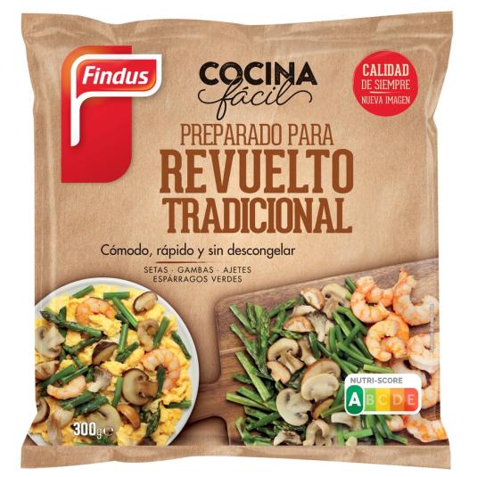 PREPARADO PARA REVUELTO CON SETAS, 300G FINDUS 