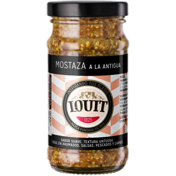 MOSTAZA A LA ANTIGUA, 115GR LOUIT