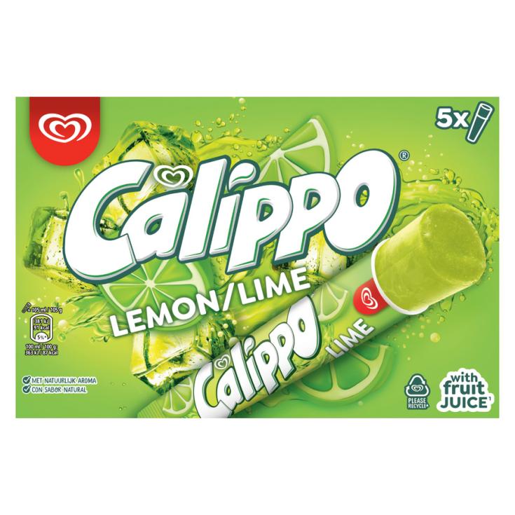 CALIPPO LIMA LIMON, 5X105GR FRIGO