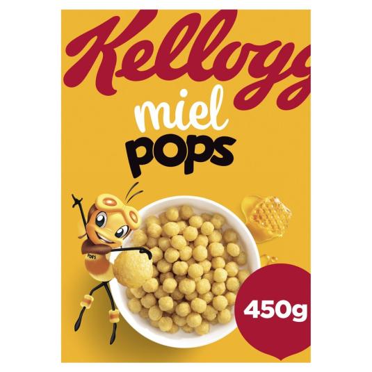 CEREALES MIEL POPS, 330GR KELLOGG'S