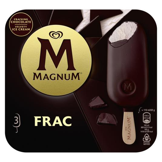 MAGNUM HELADO FRAC 100ML X3. MAGNUM