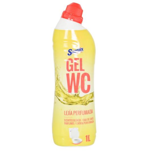 LIMPIADOR GEL WC CON LEJIA, 1L SAAMIX